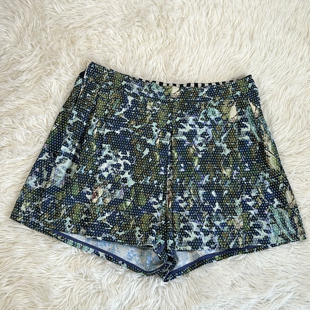 Lululemon Floral City Skort Floral Sport Multi Bold Stripe Size 6